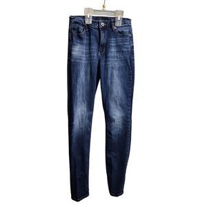 Lucky Brand High Rise Skinny Jeans Medium Wash Denim Classic Fit‎